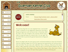 Tablet Screenshot of guernseykennelclub.org.gg